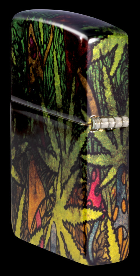 Zippo vžigalnik 46387 Hidden Mushrooms