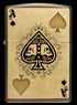 Zippo vžigalnik 46388 Ace of Spades & Skulls