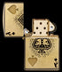 Zippo vžigalnik 46388 Ace of Spades & Skulls