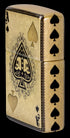 Zippo vžigalnik 46388 Ace of Spades & Skulls