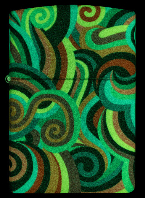 Zippo 46491 vžigalnik Vivid Color Patterns, Glow in the Dark