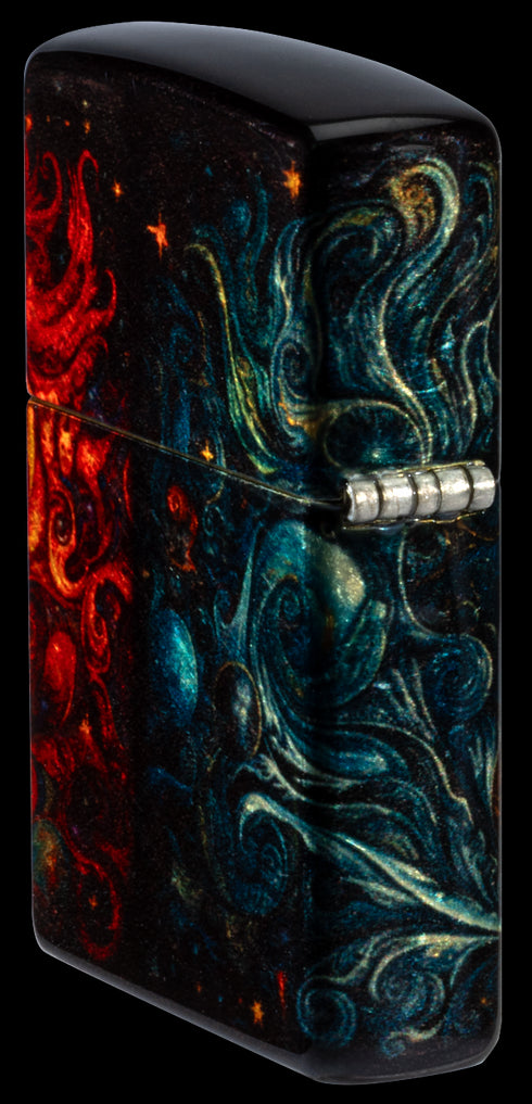 Zippo 46563 vžigalnik Spiritual Sun and Moon, 540 Tumbled Brass