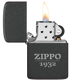 Zippo 46567 vžigalnik Zippo 1941 Replica, Black Crackle