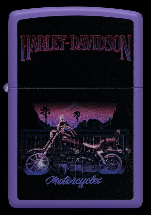 Zippo 46676 vžigalnik Harley-Davidson® Black Light