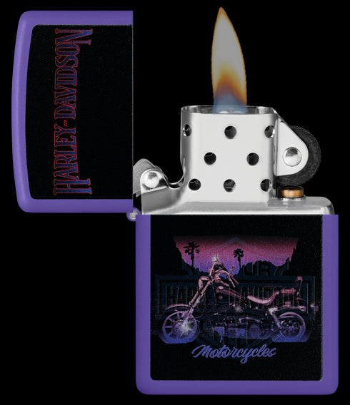 Zippo 46676 vžigalnik Harley-Davidson® Black Light