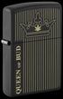 Zippo 46683 vžigalnik Cannabis - Queen Of Bud, Black Matte