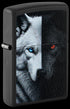 Zippo 46694 vžigalnik Dual Inner Wolf, Black Matte