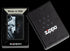 Zippo 46694 vžigalnik Dual Inner Wolf, Black Matte