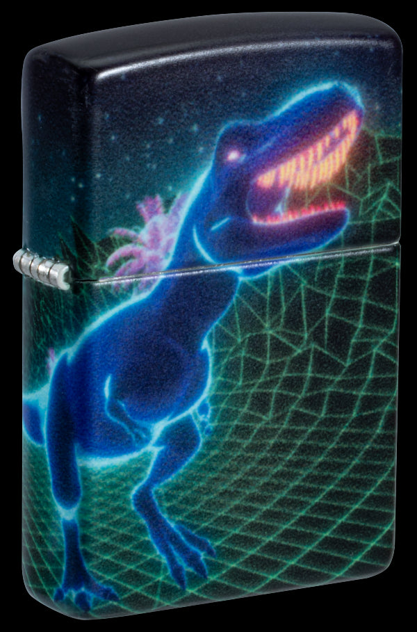 Zippo 46701 vžigalnik Cyber T-Rex Meme, Glow in the Dark