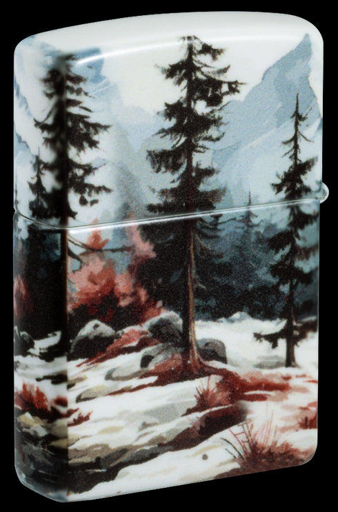 Zippo 46702 vžigalnik Painted Lake & Mountains, 540 Matte