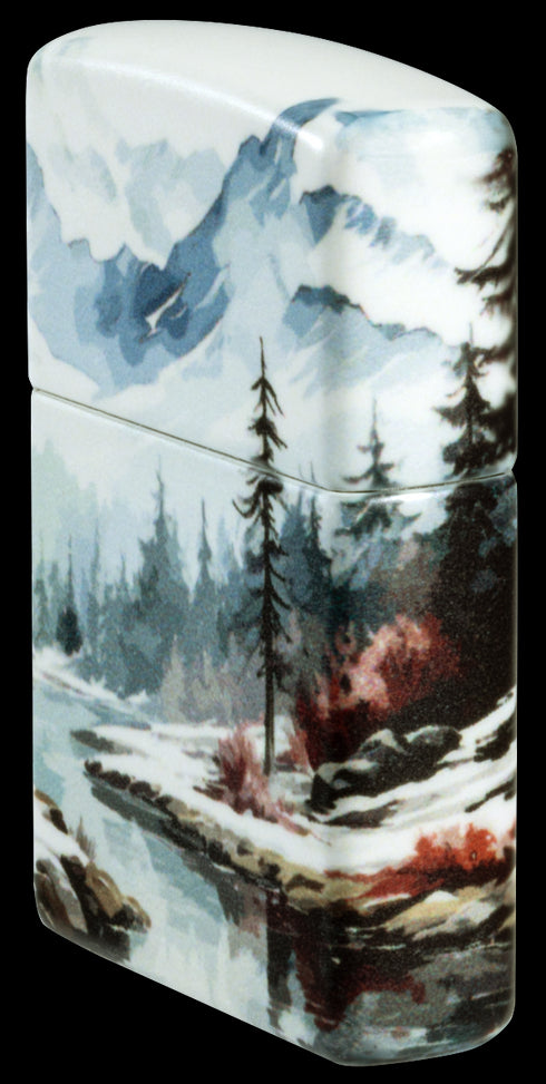 Zippo 46702 vžigalnik Painted Lake & Mountains, 540 Matte