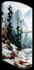 Zippo 46702 vžigalnik Painted Lake & Mountains, 540 Matte