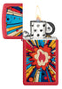 Zippo 46716 vžigalnik Comic Pow Flame Slim®