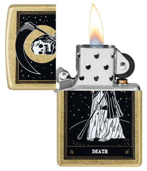 Zippo 46722 vžigalnik Death Card