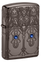 Zippo 46753 vžigalnik Spiritual Pattern Armor, Black Ice