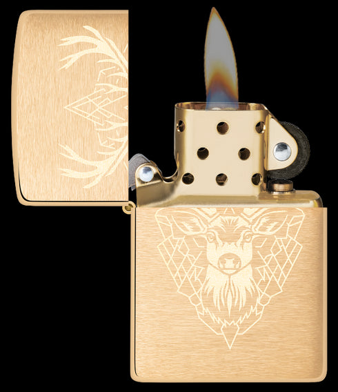 Zippo 60.007.502 vžigalnik Geometric Deer