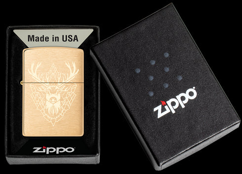 Zippo 60.007.502 vžigalnik Geometric Deer
