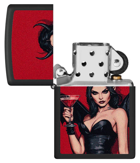 Zippo 60.007.573 vžigalnik Devil Vampire Woman