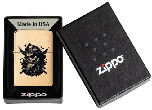 Zippo 60.007.575 vžigalnik Pirate Skull
