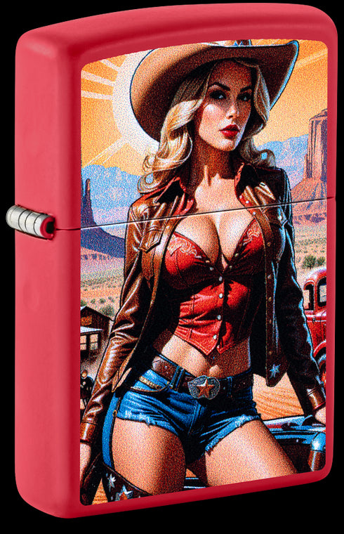 Zippo 60.007.557 vžigalnik Pinup Cowgirl