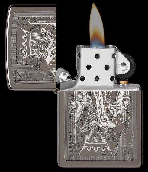 Zippo 60.007.564 vžigalnik Kings of Diamonds