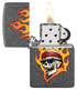 Zippo 46933 vžigalnik Flaming Skull by Rietveld
