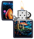 Zippo 46947 vžigalnik UV Glowing Mushrooms