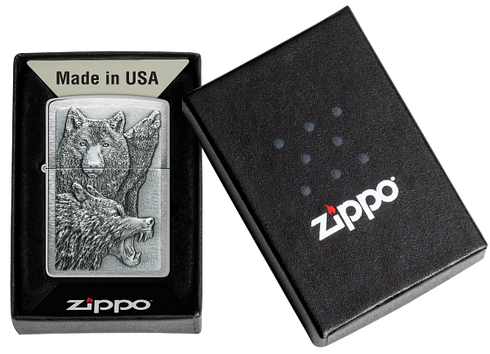 Zippo 46960 vžigalnik Wolf Pack, Emblem