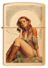 Zippo 46962 vžigalnik Pin-Up Western Cowgirl