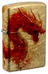 Zippo 60.007.647 vžigalnik Samurai vs Asian Dragon