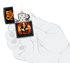 Zippo 47082 vžigalnik Ozzy Osbourne, Black Matte