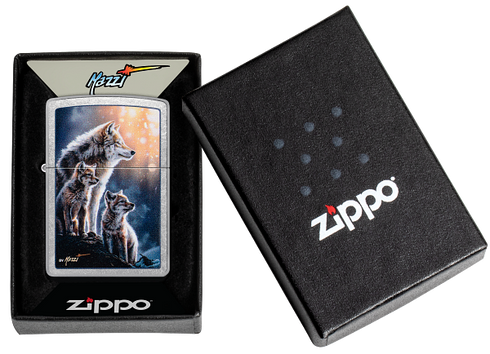 Zippo 47106 vžigalnik Wolf Pack by Mazzi