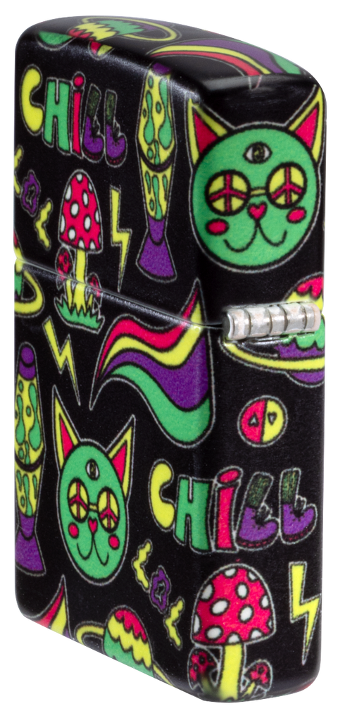 Zippo 47114 vžigalnik Psychedelic Sticker Chill Design