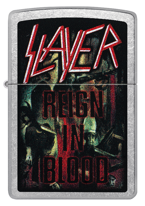 Zippo 47221 vžigalnik Slayer, Street Chrome