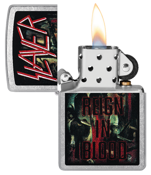 Zippo 47221 vžigalnik Slayer, Street Chrome