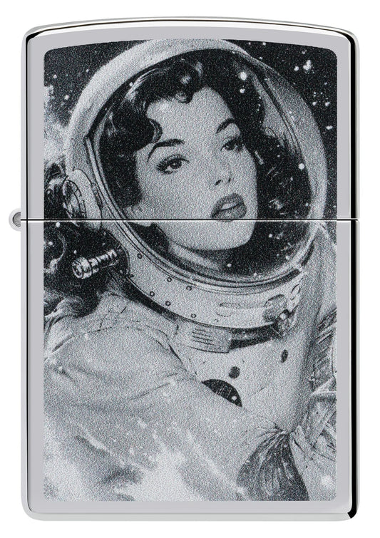 Zippo 60.007.871 vžigalnik Vintage Female Astronaut