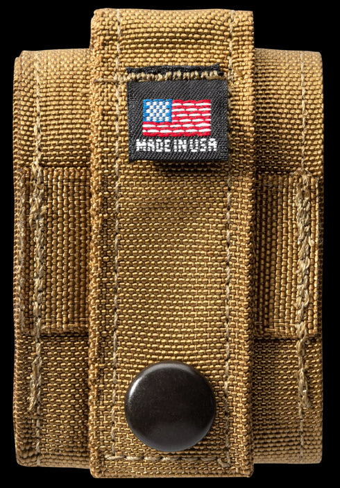 Zippo vžigalnik 49401 Black Crackle in etui Coyote Pouch