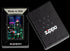 Zippo 48506 vžigalnik Cyber City, Black Matte