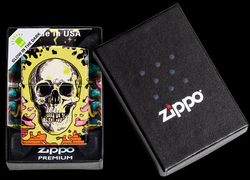 Zippo vžigalnik 48640 Psychedelic Skull