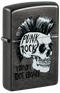 Zippo vžigalnik 60.006.559 Punk Rock Skull, Grey