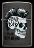 Zippo vžigalnik 60.006.559 Punk Rock Skull, Grey