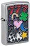 Zippo 48682 vžigalnik All Luck Design, Street Chrome