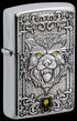 Zippo vžigalnik 48690 Fierce Wolf Emblem