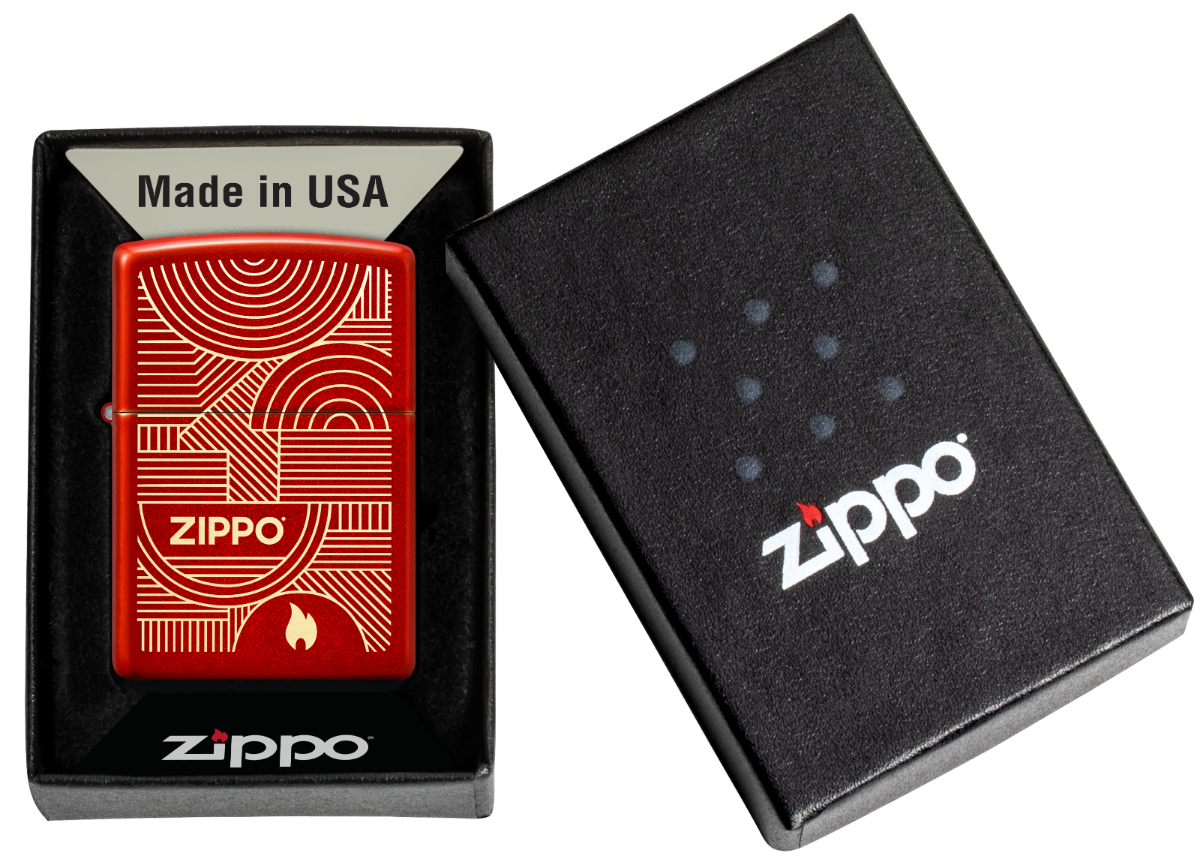 Zippo vžigalnik 48705 Abstract Lines