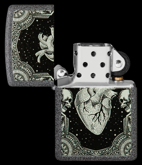 Zippo vžigalnik 48720 Realistic Heart