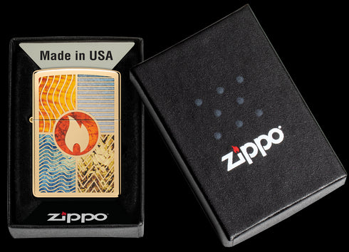 Zippo vžigalnik 48729 Elements of Earth