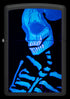 Zippo vžigalnik 48761 Glowing Skeleton UV