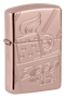 Zippo vžigalnik 48768 Script Collectable 2023 Armor High Polish Rose Gold