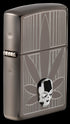 Zippo vžigalnik 48773 Cannabis Skull Crystal