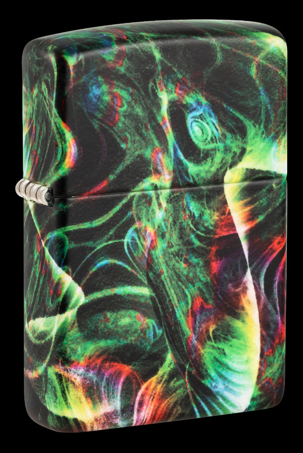 Zippo vžigalnik 48774 Psychedelic Swirl Glow in the Dark